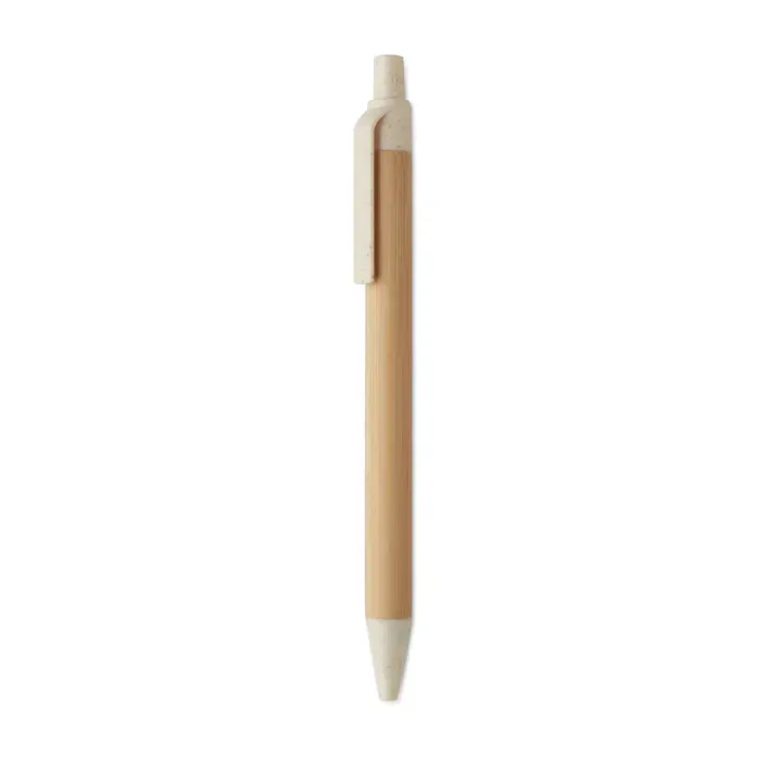 Push button ball pen in bamboo - MO2635 (MOCN#13)